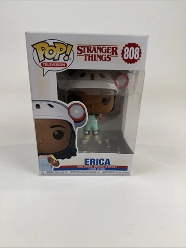 FUNKO POP! STRANGER THINGS #808 ERICA NETFLIX TELEVISION W/FLASHLIGHTS(READ)