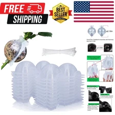20 PCS Air Layering Propagation Kit with Zip Ties, Reusable Grafting Ball, Cl...
