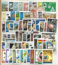 BOLIVIA Lot of 140 different Stamps MINT - USED VF