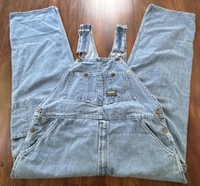 Vintage Osh Kosh Vestbak Adult Overalls Size 38x30 Actual 40x29 Chore Farm