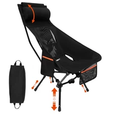 NOVSIGHT Camping Chair Folding Garden Beach Fishing Picnic Adult Child 150KG Max