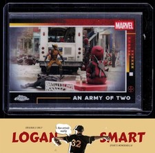 An Army of Two 2025 Topps Chrome Marvel Deadpool #97