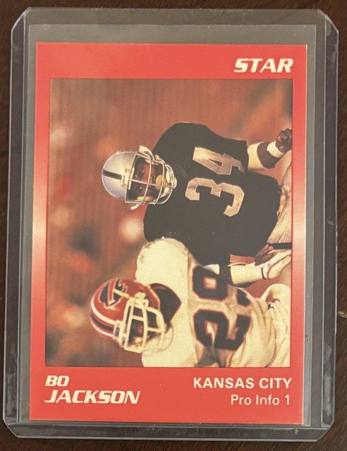 1990 Star Bo Jackson - #7. add’l s/h 50¢
