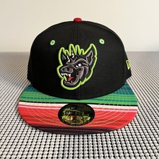 New Era Black Chupacabras de Round Rock Copa De La Diversion 59FIFTY Hat - 7 1/4