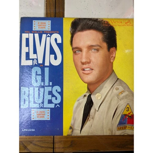 Elvis Presley GI Blues Original Soundtrack RCA Victor LPM 2256 Vinyl Record LP