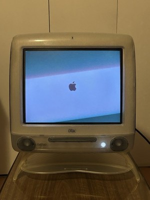 Rare Apple iMac G3 Graphite 600MHz 256MB RAM 40GB HDD Powers On +