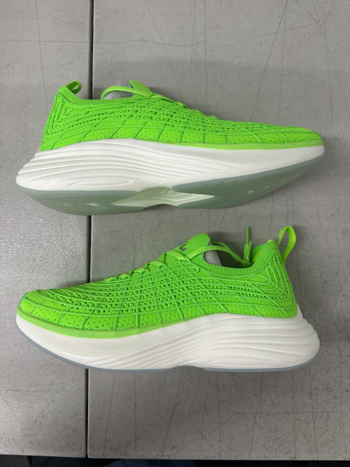 Athletic Propulsion Labs APL Techloom Zipline Green Silver White Shoes for Men