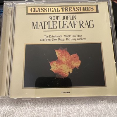 Scott Joplin Maple Leaf Rag Audio CD Madacy Classical Treasures Collection