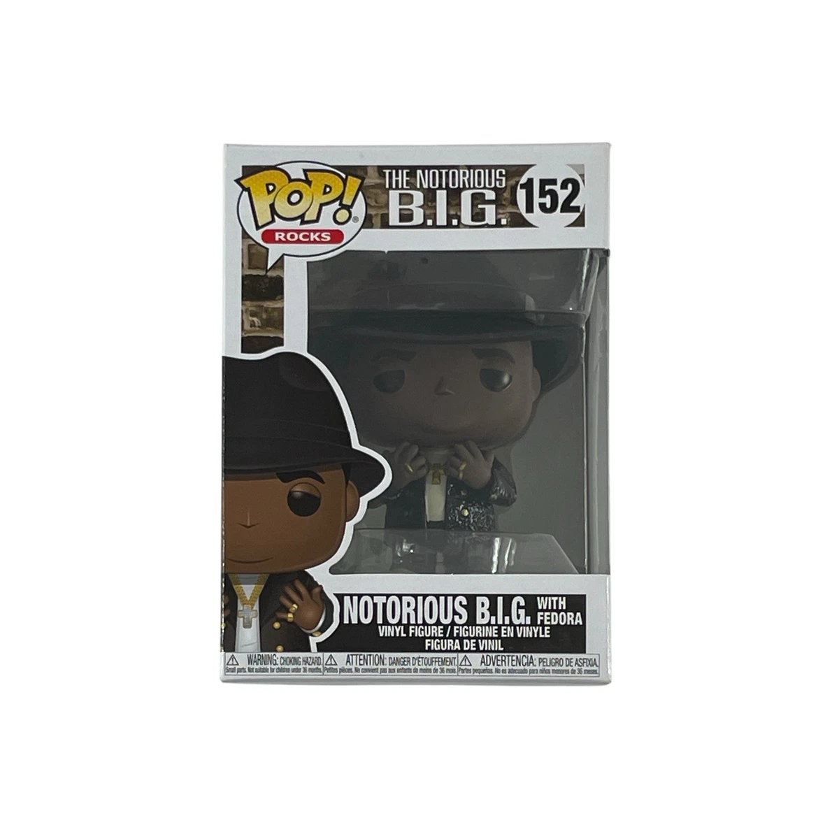 Notorious Big Figure In Collectible Funko Bobbleheads (1970-Now