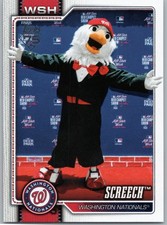 2026 Topps MLB Mascot Screech Insert Card #M-13 Nationals