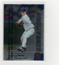 Kerry Wood Topps Finest Sensations 1999 #124 envío gratuito E2104