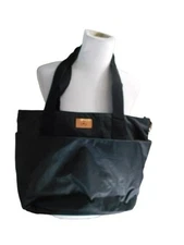 Ju Ju Be Jujube Black Unisex Diaper Bag Baby Changing Pad Hooks EUC