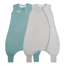 PuppyCozy: Sleep Sack 9-15 Months 2 Pack, 1.0 Tog Sleep Sack with Legs, Baby ...