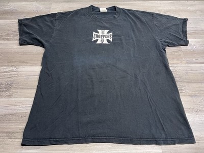 Vintage West Coast Choppers Long Beach T-Shirt Mens XL Double