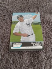 2011 Bowman Topps100 Brandon Laird New York Yankees Baseball Card TP87