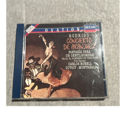 Decca Ovation CD Album Klassik Rodrigo Falla Dutoit Bonell 1988