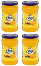 Cheez Whiz Cheese Spread, 450g Jar (4 Pack)