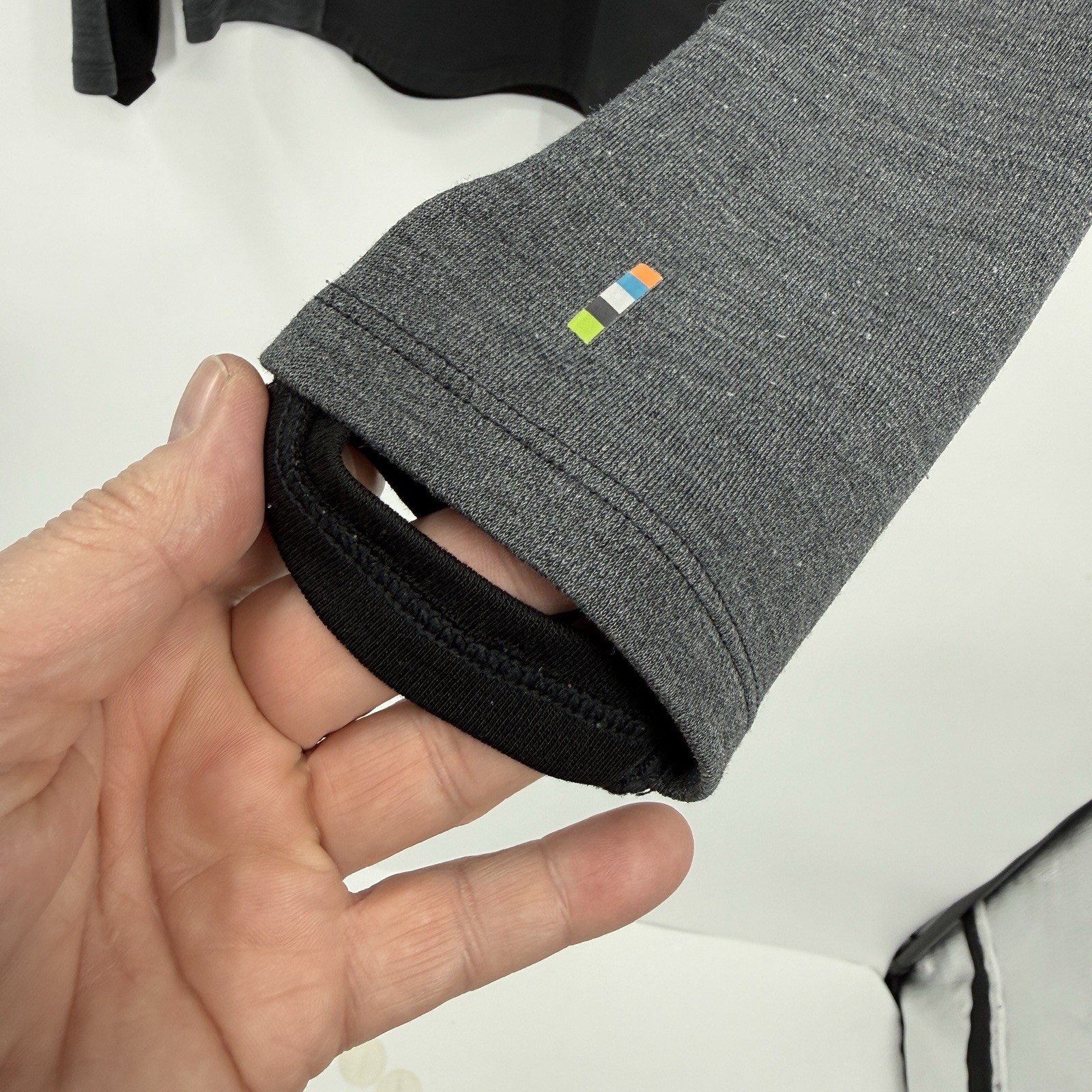 Smartwool 1/2 Zip Base Layer Pullover Men Size Me… - image 5