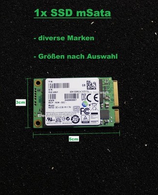 diverse SSD Notebook __ Mini SATA __ __ mSATA __ 120 240 250 500 512 Gb