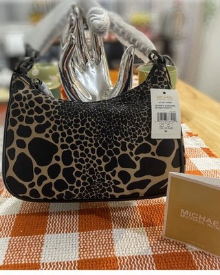 Michael Kors Bag Shoulder Bag Jet Set Charm SM Chain Pouchette Back Combo