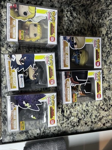 My Hero Academia Funko Pop Lot 5 Pops With Cases For The Price Of One. FreeShip