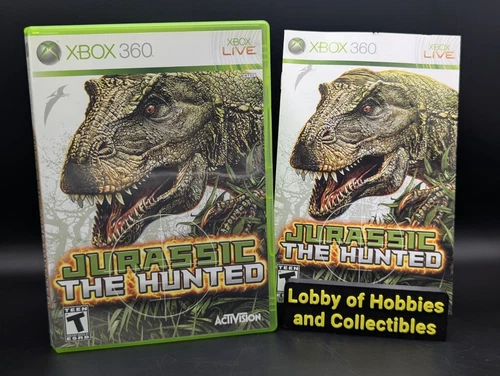 Jurassic: The Hunted ( Microsoft Xbox 360 ) CIB - Near Mint Disc - Tested