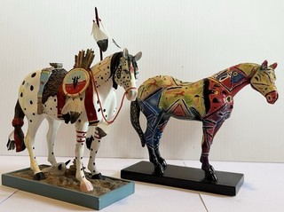 Trail of Painted Ponies War Pony & Thunderbird Suite Set (2003–2004)