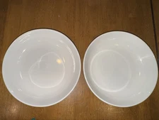 Sweese Pasta Salad Bowl White Porcelain Serving Soup Dinner Bowls Set of 2