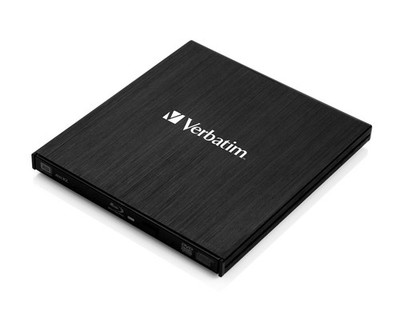 Verbatim Slimline USB 3.2 Externer Blu-Ray Brenner (Extern, USB 3.0) #1907204