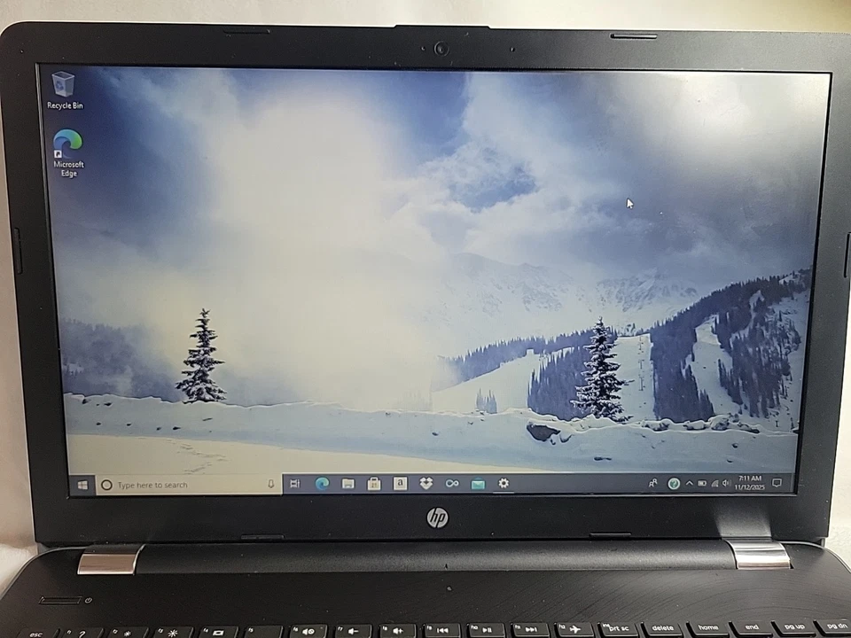 HP Notebook 15" Laptop AMD A6-9220 Radeon 2.5GHz 4GB RAM Windows 10 Black Gray - Image 2 of 4