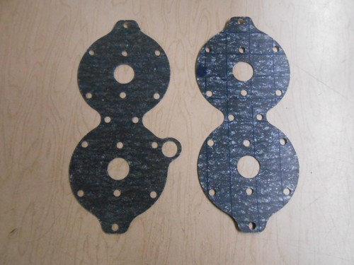 307709 307257 OMC Johnson Evinrude head cover gaskets 318334 318335 NOS FA5 - Foto 2 di 2