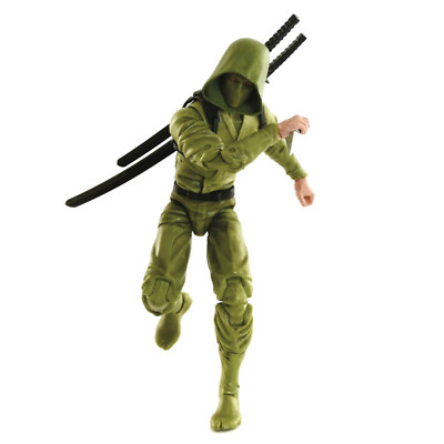 Articulated Icons Basic Ninja Green 6 inch Figure Fwoosh | eBay
