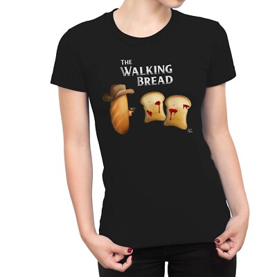 1Tee Damen The Walking Bread T-Shirt