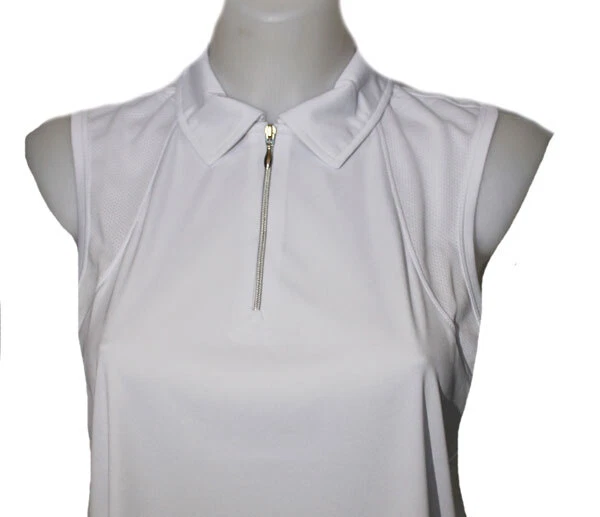 T LWC23140 SPORT POLOSHIRT TENNIS  POLO AMERICAN ALISSA LIMITED SPORTS WEISS 42 - Bild 2 von 3