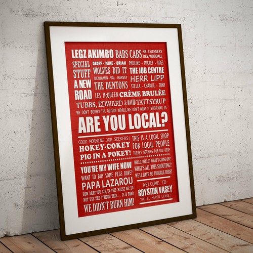 THE LEAGUE OF GENTLEMEN Typografie-Druck (in 8 Farben erhältlich) - Bild 9 von 34