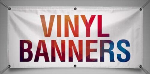 Fibbia | Striscione in vinile con occhielli | 3’H x 9’W - Foto 3 di 4