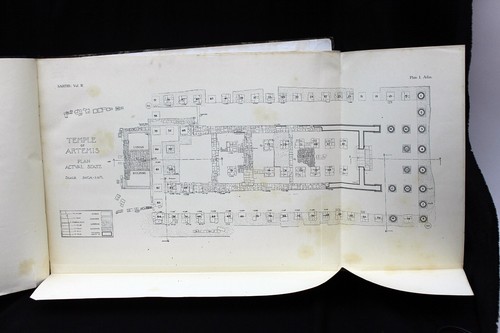 Sardis Vol 2 Architecture The Temple of Artemis Atlas of Plates 1925 x-libris