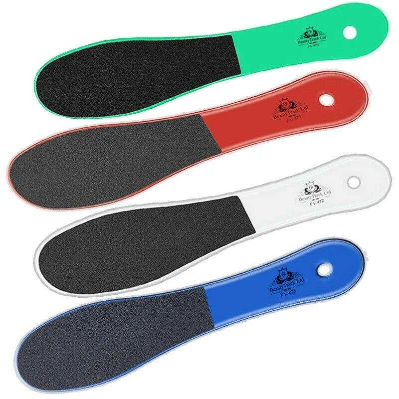 BEAUTYTRACK Raue Haut Fußraspel Feilen Hornhautentferner Schrubber hart tot doppelseitig Pediküre