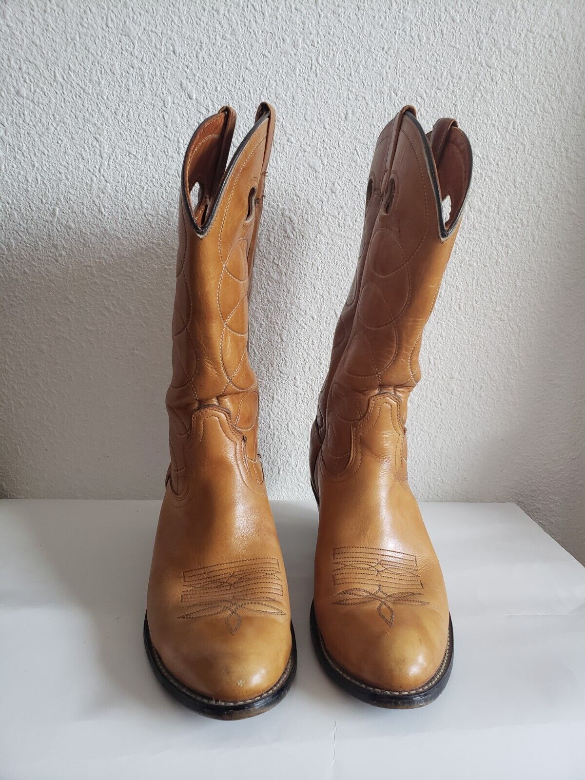 Western Rancho Cowboy  Mens Boots Made In USA Siz… - image 2