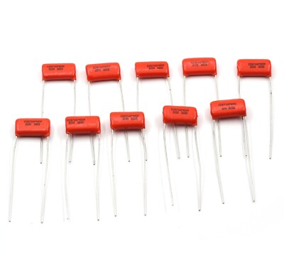 10x Orange Drop .022uf 400V Guitar Tone Capacitor 5% Tolerance 716P Series