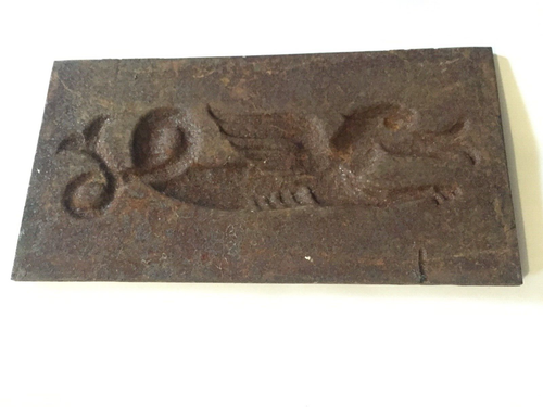 Antiker Freimaurer aus Gusseisen schottischer Ritus? Drachenschild architektonische Bergung - Bild 4 von 4