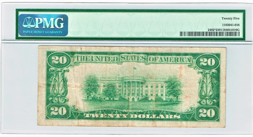 Fr. 2402* 1928 STAR Gold Certificate. PMG Very Fine 25 - Image 2 of 2