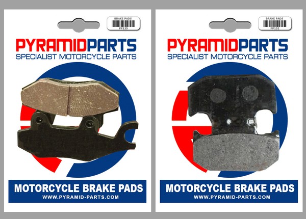 BremsbeläGe Vorne & Hinten (2 Paar) FüR Suzuki RM 250 89-90-image