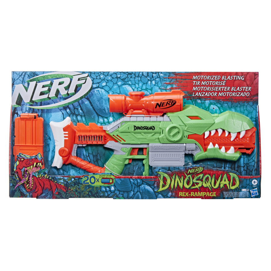 Nerf DinoSquad Rex-Rampage Motorized Dart Blaster