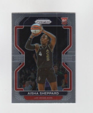 Aisha Sheppard 2022 PANINI PRIZM WNBA ROOKIE CARD #105 LAS VEGAS ACES