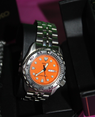 Seiko Divers 200 Men's Bracelet Watch Scuba Sapphlex Crystal