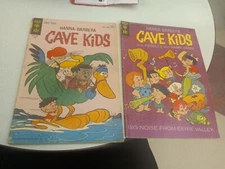 Cave Kids Comics 5 & 13 Silver Age Flintstones Gold Key Lot Pebbles Bamm Bamm...