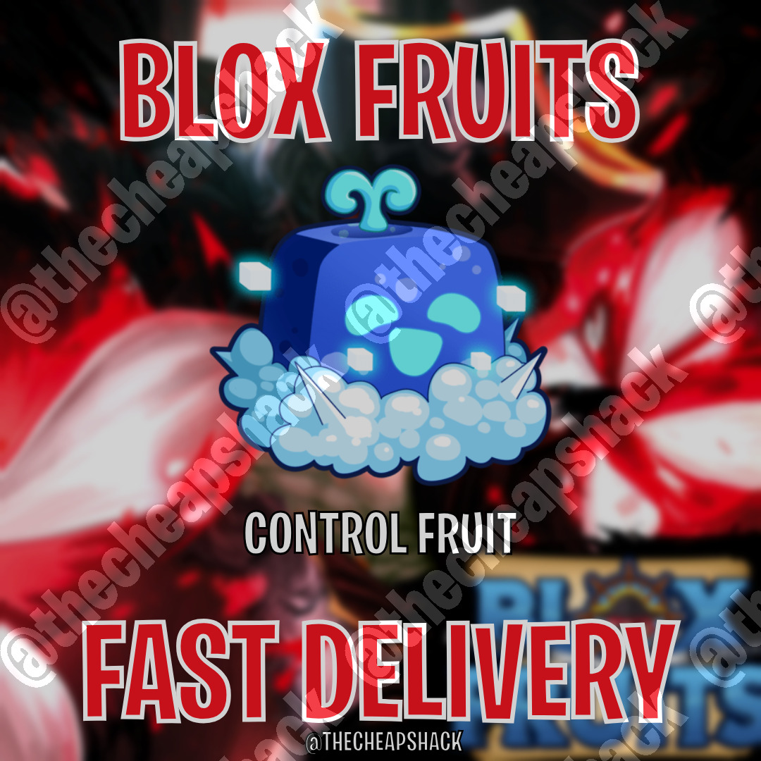 🔥Roblox (Blox Fruits)-control fruit, MUST HAVE A SECOND SEA - FAST  DELIVERY🔥