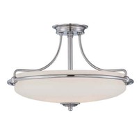 Elstead Griffin Deckenleuchte E27 4-Fach Antikes Nickel