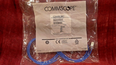 Category 5e U/UTP Patch Cord, RJ4 7FT COMMSCOPE | CO155D2-0ZF007 Blue NOS